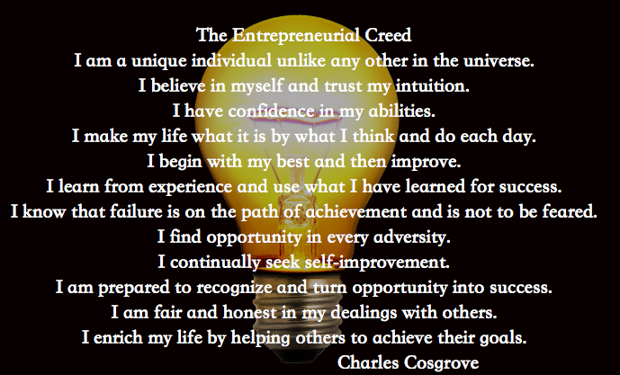 What It Means To Be An Entrepreneur