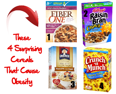 4 Surprising Cereals That Cause Obesity