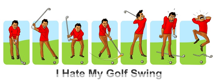 why you suck at golf