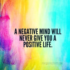 Quit Negativity